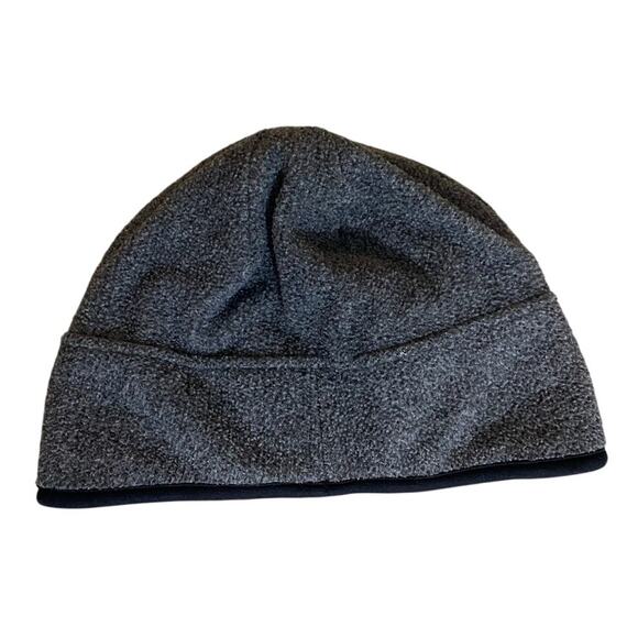 Men's Winter Beanie Hat OS Gray Black - Picture 3 of 4